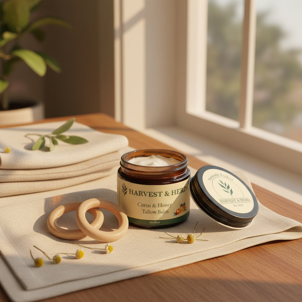 Tallow for Baby Eczema: The Science Parents Need