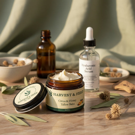 Tallow vs Hyaluronic Acid: The Truth About Long-Term Hydration