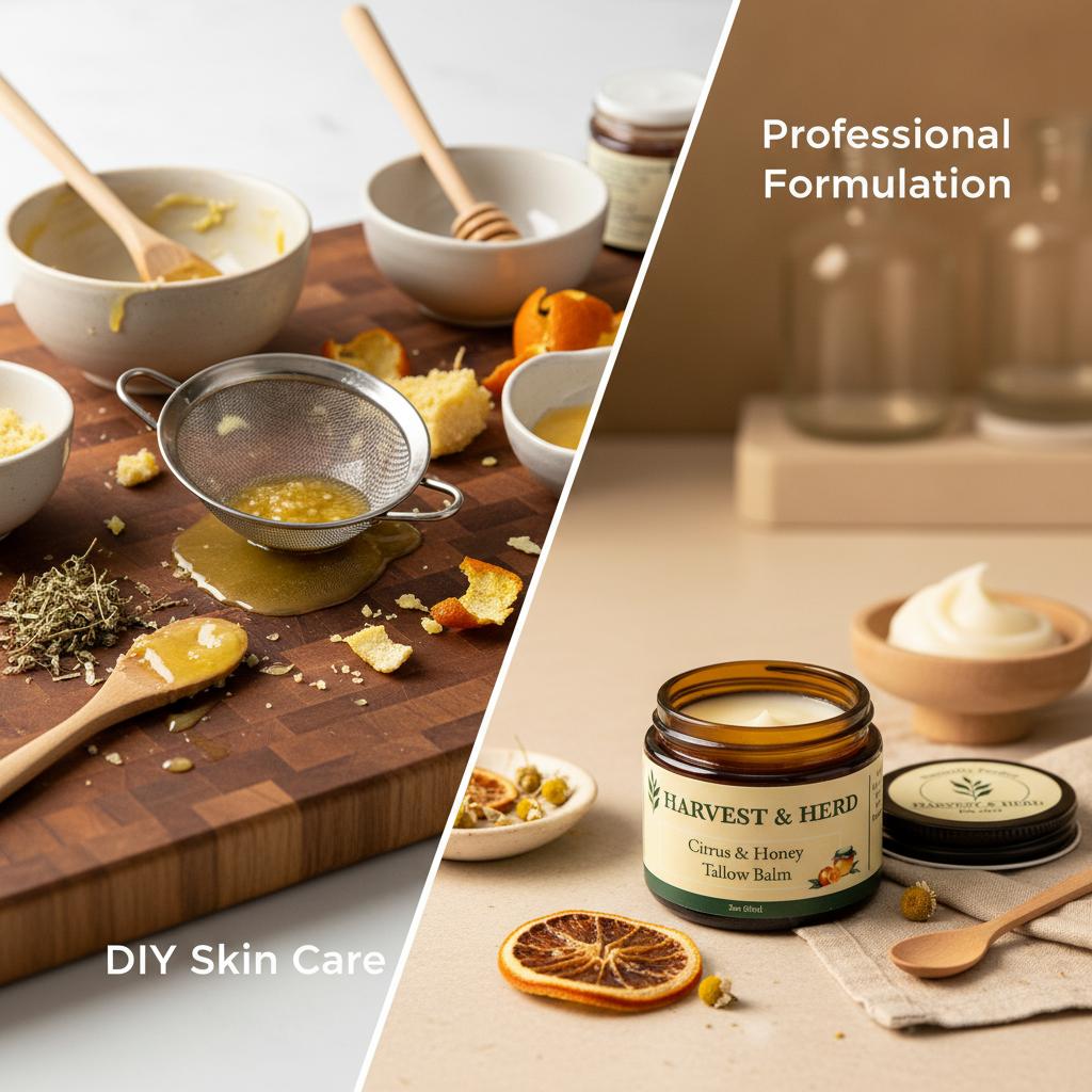 Why Professional Tallow Beats DIY: The Safety Science - Harvest & Herd Co.